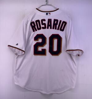 Majestic Eddie Rosario MN Twins Jersey Baseball MLB Size XL